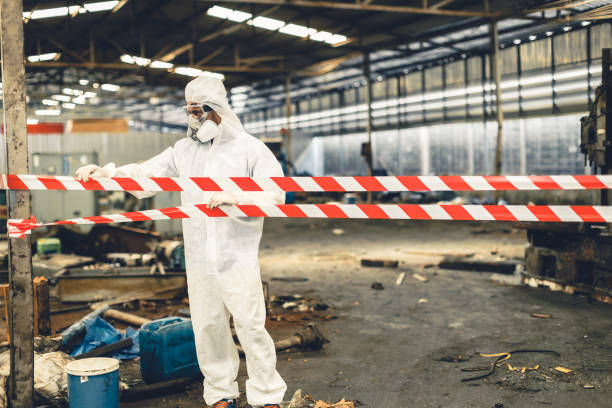 Professional Drug Lab Cleanup technician working in Spalding, NE